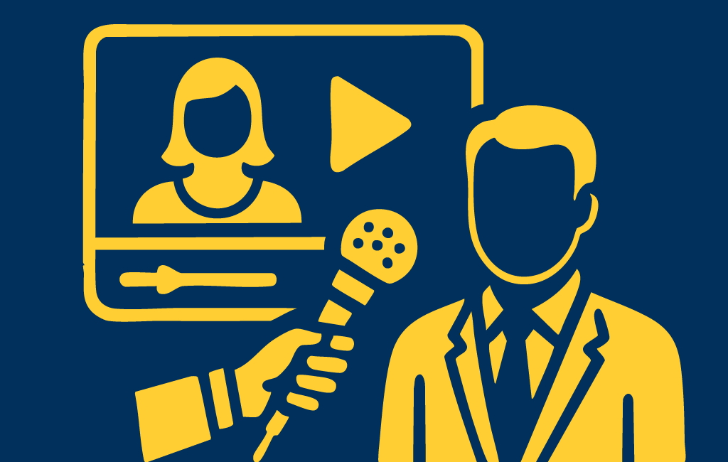 Symbolbild Video-Interview